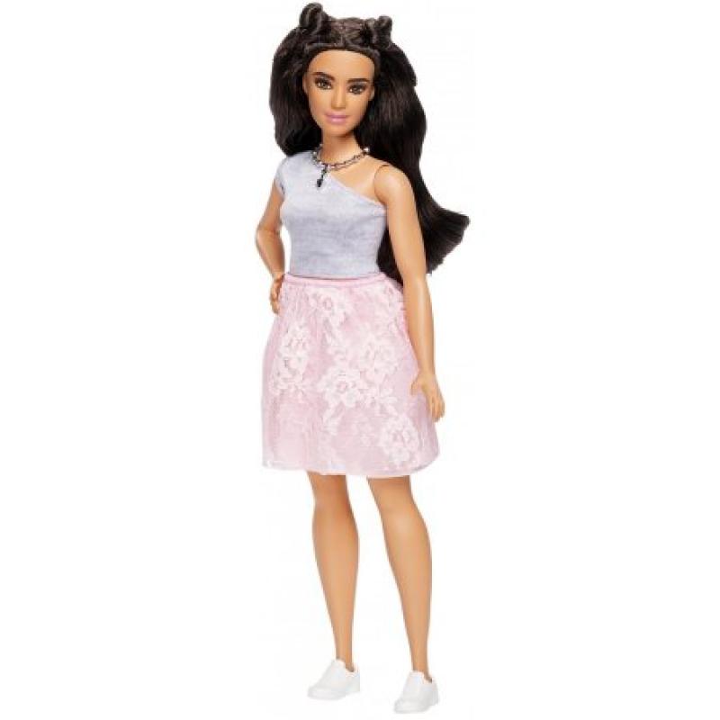 Barbie Fashionistas Curvy Doll 65 Powder Pink Lace