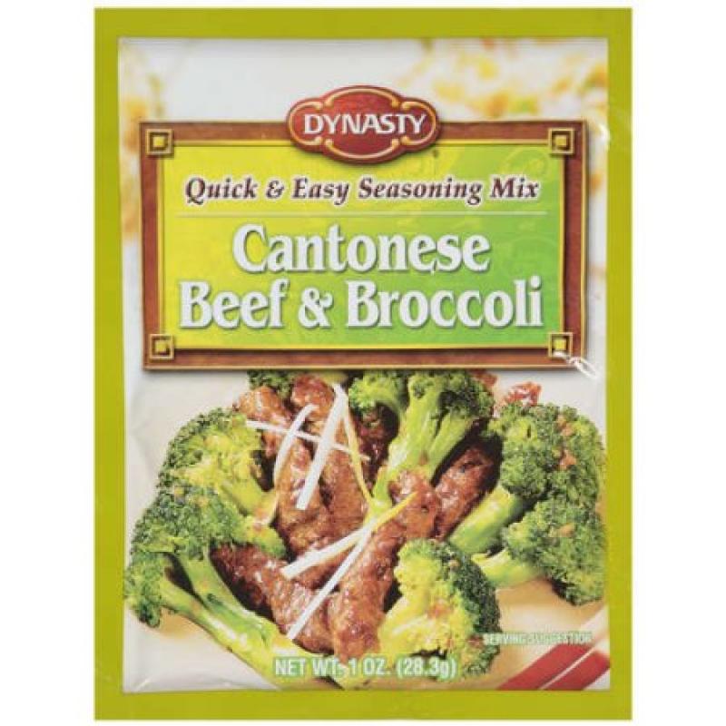 Dynasty: Cantonese Beef & Broccoli Seasoning Mix, 1 Oz