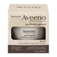 Aveeno Active Naturals Reconditioning Night Cream, 1.7 FL OZ