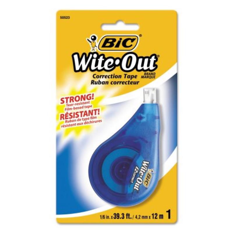 Bic Wite Out EZ Correct Tape-1/6"X39.3&#039;