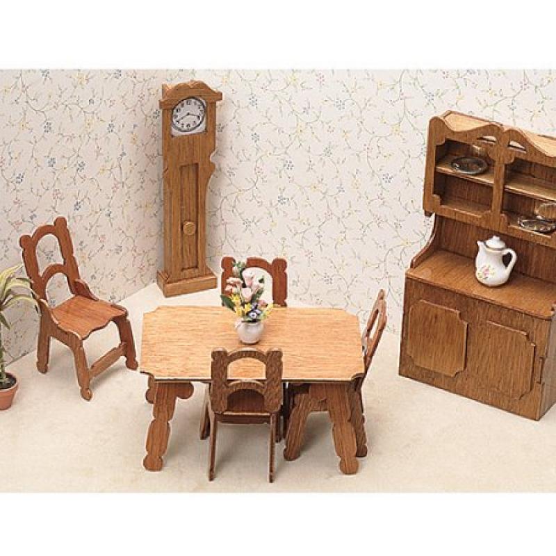 Dollhouse Furniture Kit, Dining Room