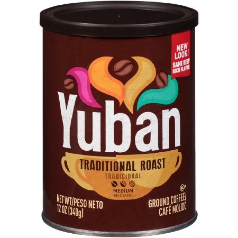Yuban Traditional Medium Roast Ground Coffee, 12 OZ (340g) Canister