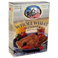 Hodgson Mill Whole Wheat Buttermilk Pancake Mix, 32 oz, (Pack of 6)