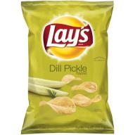 Lay&#039;s® Dill Pickle Flavored Potato Chips 7.75 oz. Bag