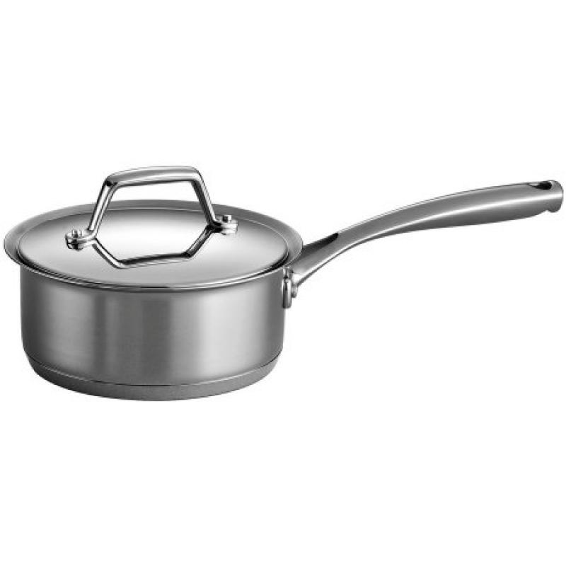 Tramontina Gourmet Prima 1.5-Quart Covered Sauce Pan with Tri-Ply Base