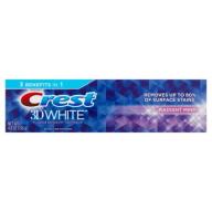 Crest 3D White Radiant Mint Whitening Toothpaste, 4.8 oz