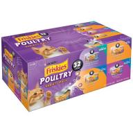 Purina Friskies Poultry Variety Pack Cat Food 32-5.5 oz. Cans