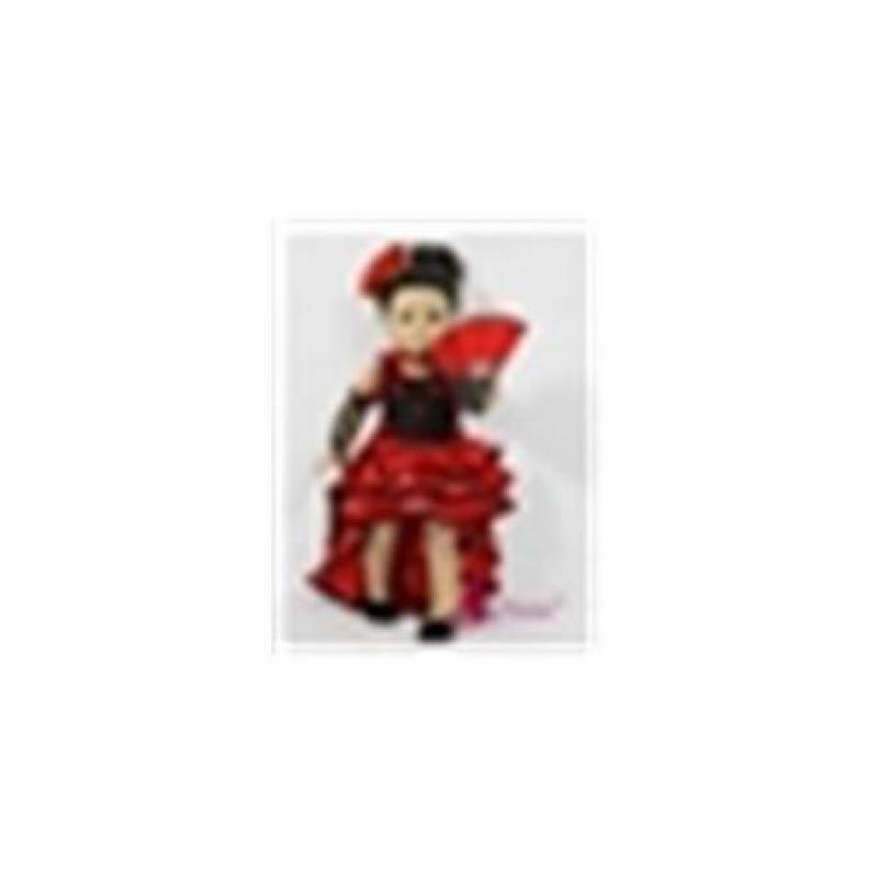 Dream Big DB3007 Nina Flamenco Red Dress doll clothes Fits most 18 inch dolls