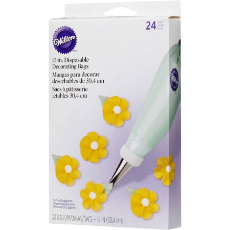 Wilton 12" Disposable Decorating Bags, 24 ct. 2104-1358