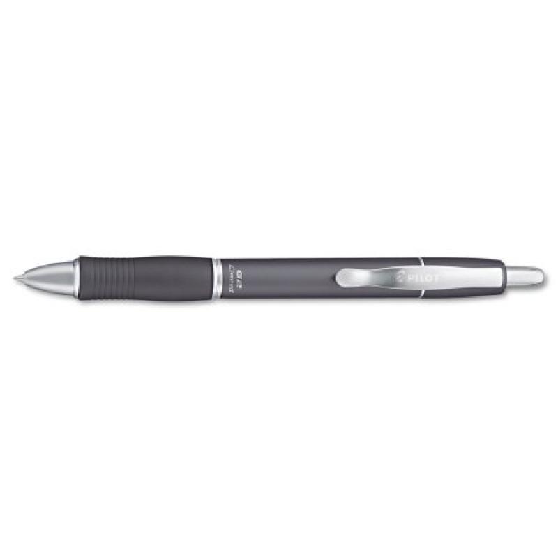 Pilot G2 Limited Retractable Gel Ink Pen, Black Ink/Charcoal Barrel, .7mm