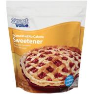 Great Value Granulated No Calorie Sweetener, 9.7oz Pouch