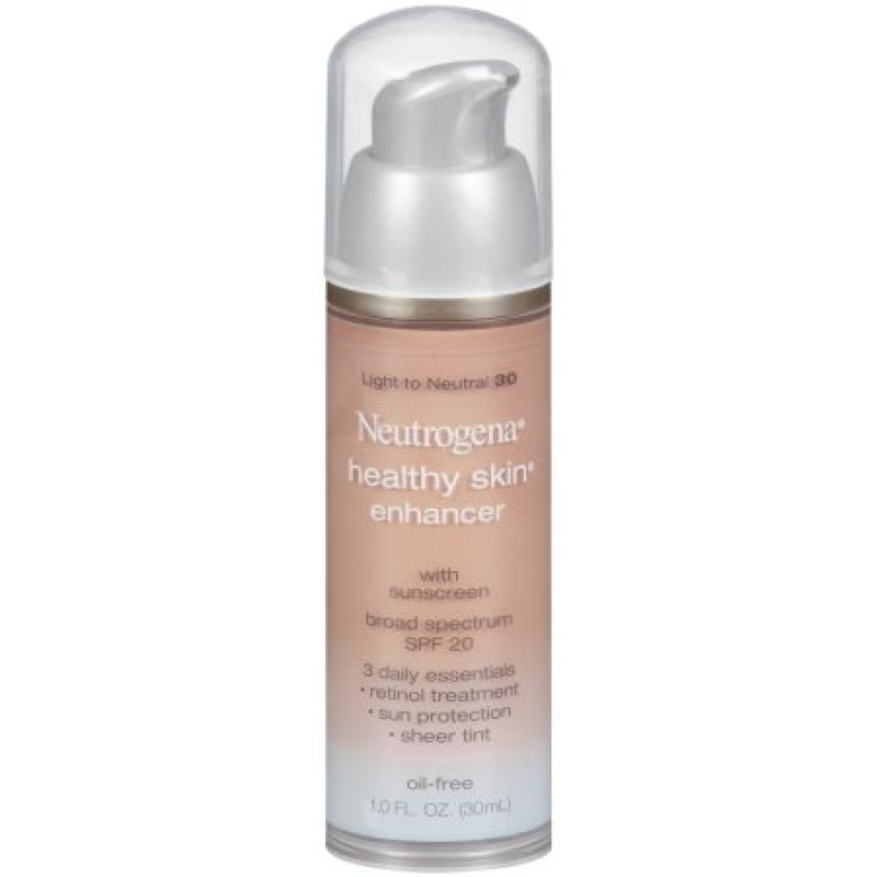Neutrogena Healthy Skin Enhancer Broad Spectrum SPF 20, Light To Neutral 30, 1 Fl. Oz