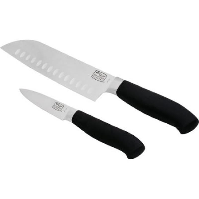 Chicago Cutlery Kinzie 2-Piece Santoku/Parer Knife Set