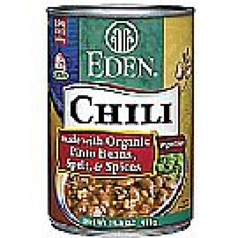 Eden Foods Chili - Vegetarian - Pinto Beans and Spelt - 14.5 oz