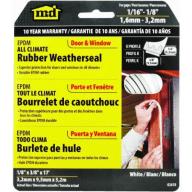 M-D Products 02618 17&#039; White Extreme Temperature K-Profile Weather Strip