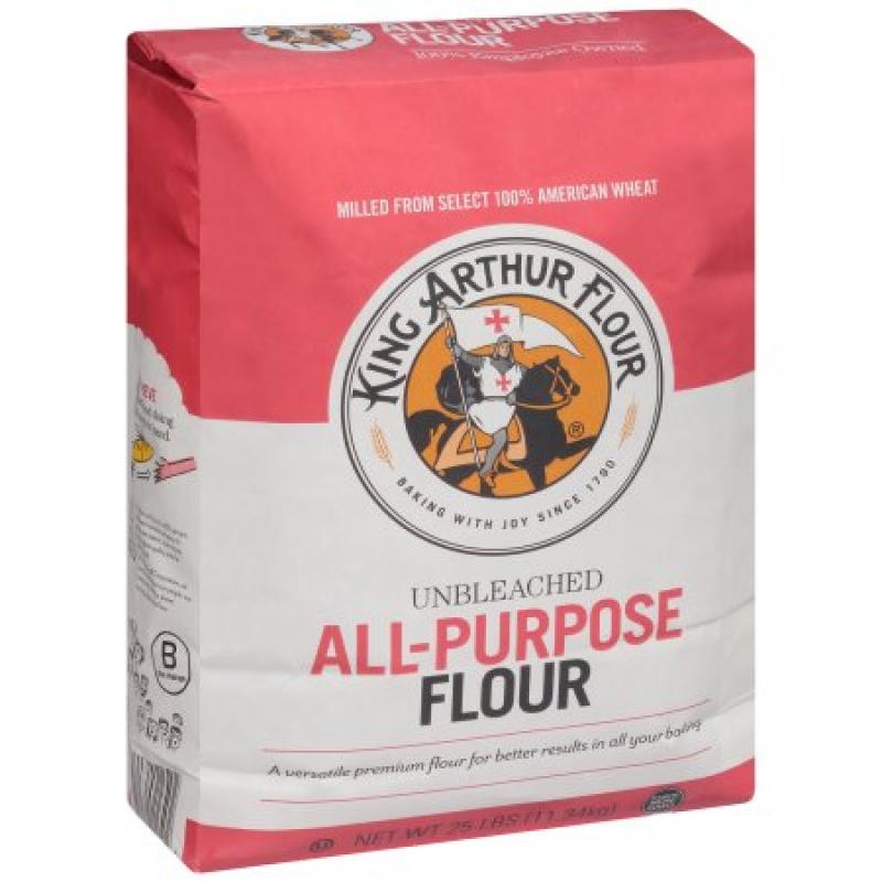 King Arthur Flour Unbleached All-Purpose Flour 25 lb. Bag