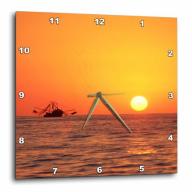 3dRose Fishing Boat, Cabo San Lucas, Mexico - SA13 DPB0032 - Douglas Peebles, Wall Clock, 13 by 13-inch