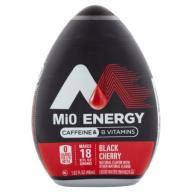 MiO Liquid Water Enhancer Black Cherry, 1.62 FL OZ (48ml) Bottle