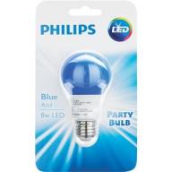 Philips LED Light Bulb, Blue, 60 WE, 1 Ct