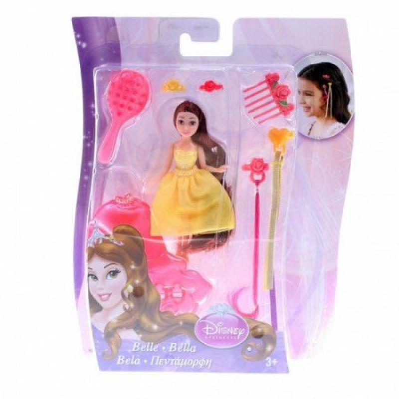 Disney Princess Small Doll Hair Play Belle Doll