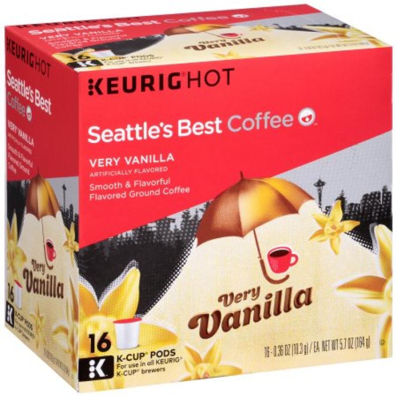 Seattle&#039;s Best Coffee™ Very Vanilla Ground Coffee K-Cups 16 ct. Box