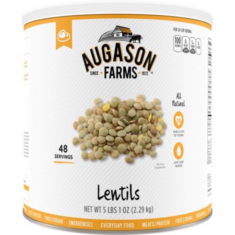 Augason Farms Lentils, 80 oz