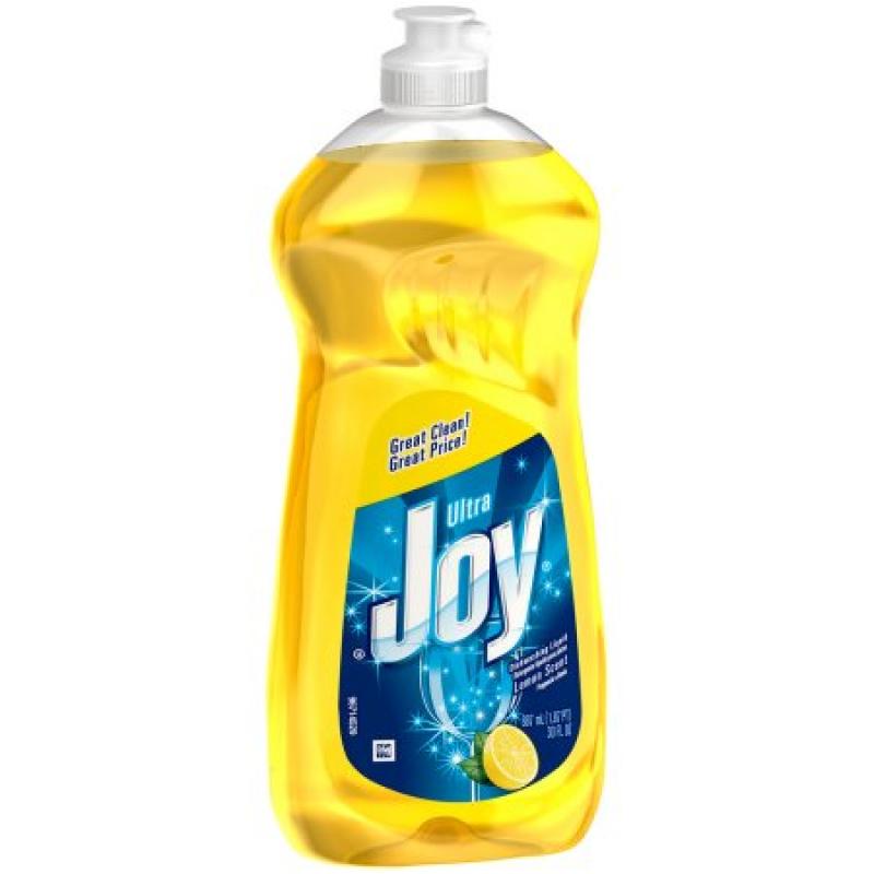 Joy Ultra Concentrated Dishwashing Dish Liquid, Lemon, 30 fl oz