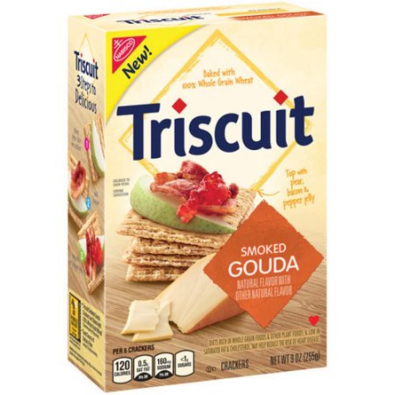 Nabisco Triscuit Crackers Smoked Gouda, 9.0 OZ