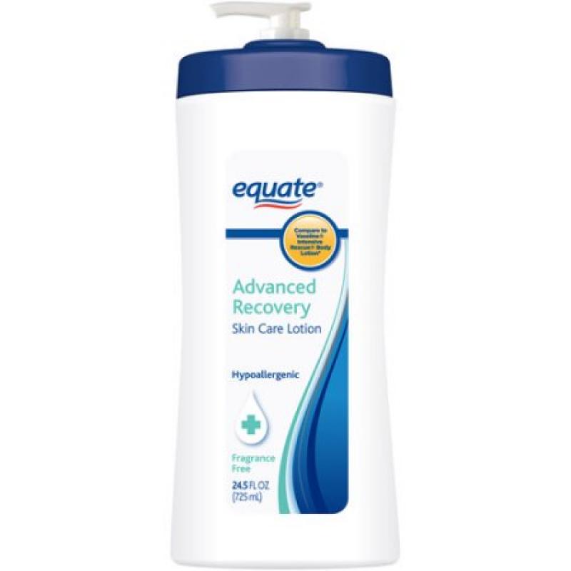 Equate Advanced Recovery Skin Care Lotion, 24.5 fl oz