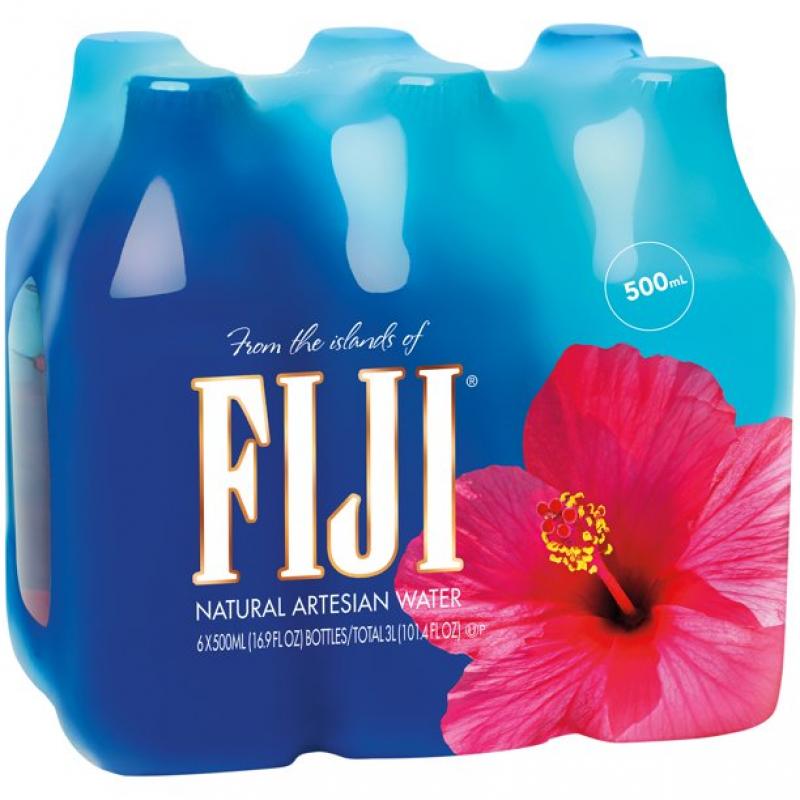 Fiji Natural Artesian Water, 16.9 Fl. Oz., 6 Count