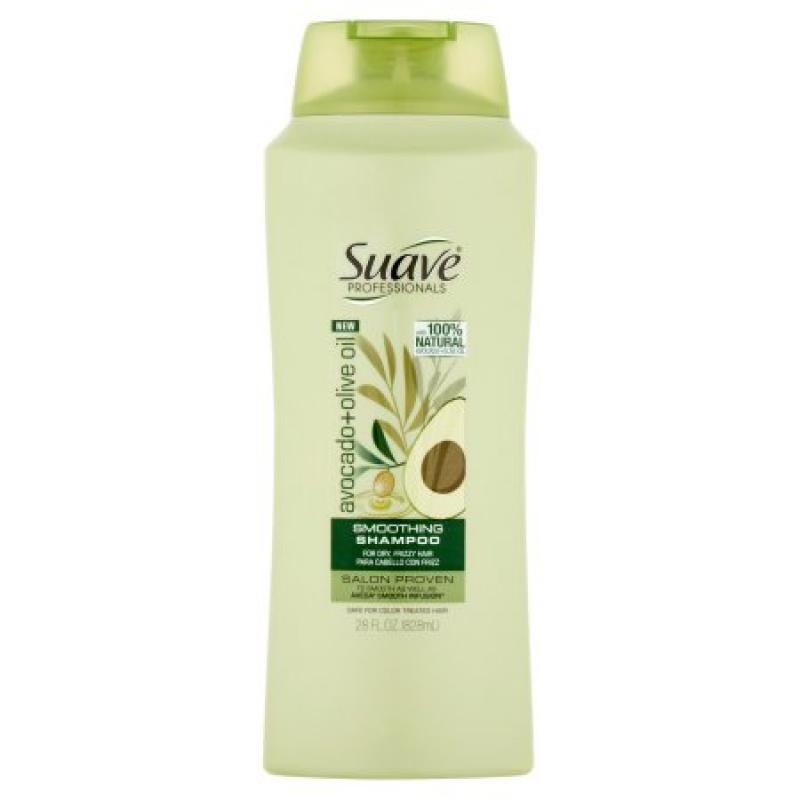 Suave Avocado + Olive Oil Shampoo, 28 oz