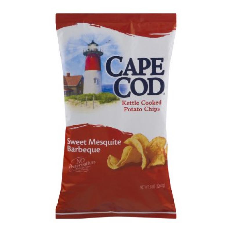 Cape Cod Kettle Cooked Potato Chips Sweet Mesquite Barbeque, 8.0 OZ