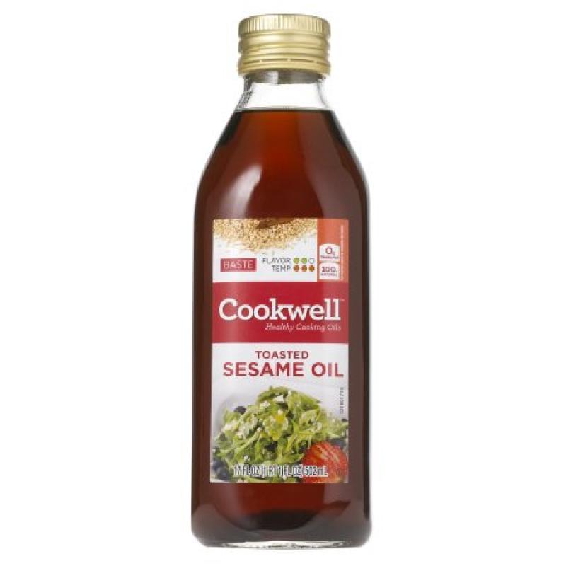 Cookwell Toasted Sesame Oil, 17 fl oz