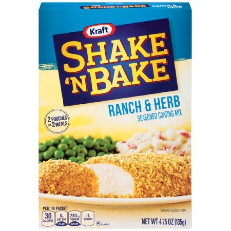 Kraft Shake &#039;N Bake Seasoned Coating Mix Original Pork, 4 Ct