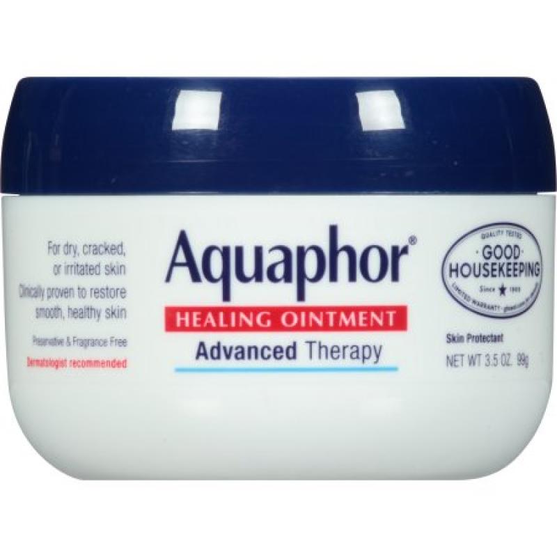 Aquaphor Advanced Therapy Healing Ointment Skin Protectant 3.5 oz. Jar