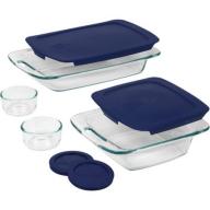 Pyrex 8-Piece Easy Grab Bake and Store Set