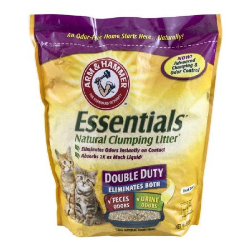 Arm & Hammer Essentials Natural Clumping Double Duty Litter Fresh Scent, 9.0 LB