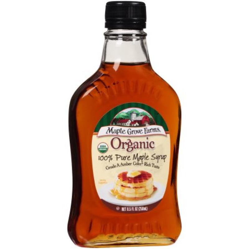 Maple Grove Farms Organic Maple Syrup, 8.5 fl oz