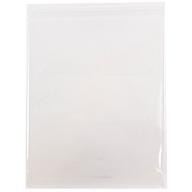 JAM Paper Cello Sleeves with Self Adhesive Closure, 10" x 13", Clear, 100/pack