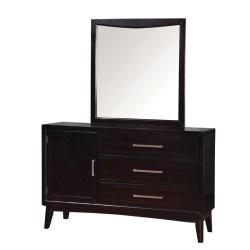 Furniture of America Bryant 3 Drawer Dresser and Mirror Set