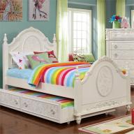 Furniture of America Aneissa Twin Kids Bed in White