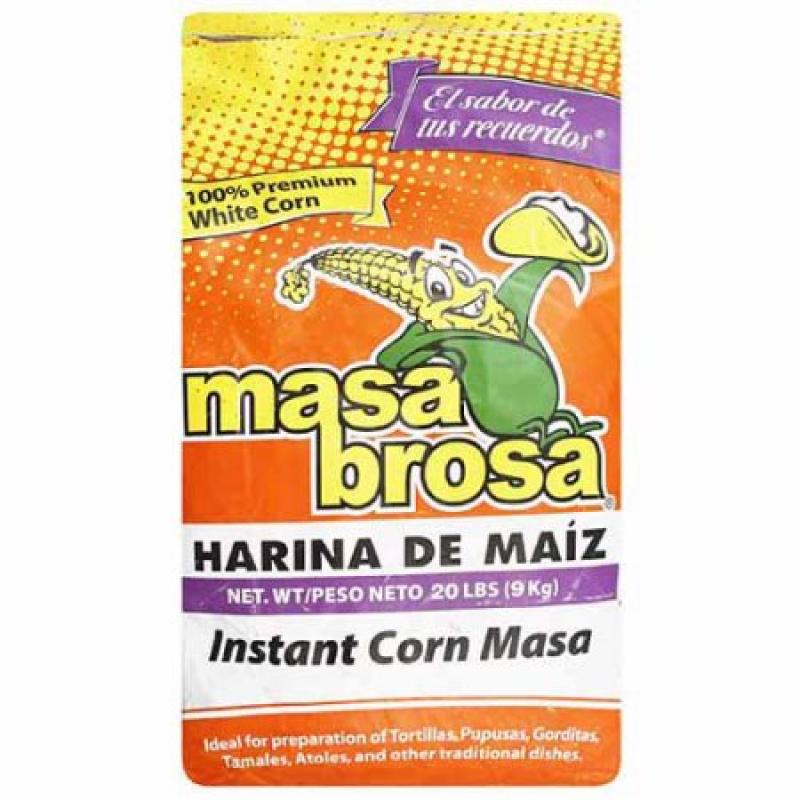 Masabrosa Instant Corn Masa Mix, 20 lbs