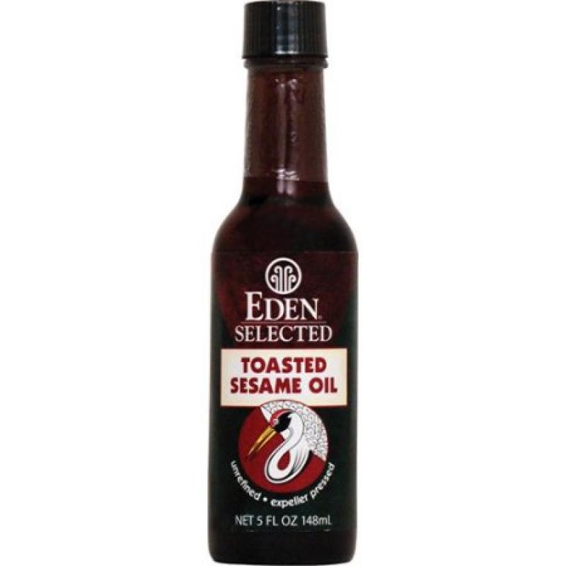 Eden Selected Expeller Pressed Unrefined Toasted Sesame Oil, 5 Fl Oz