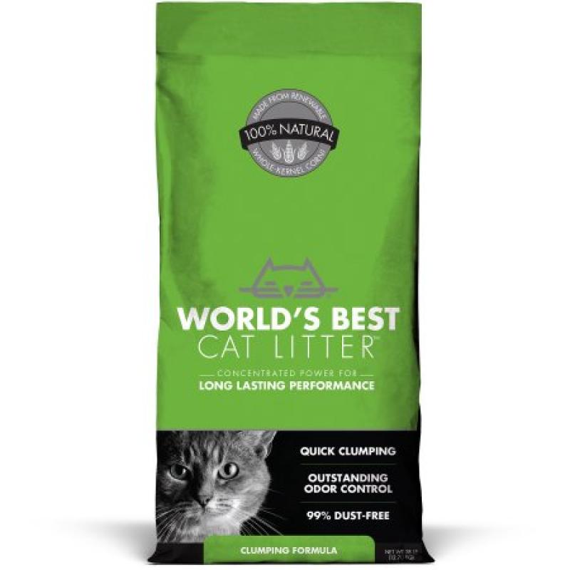 World&#039;s Best Cat Litter, 28 lb, Clumping Formula