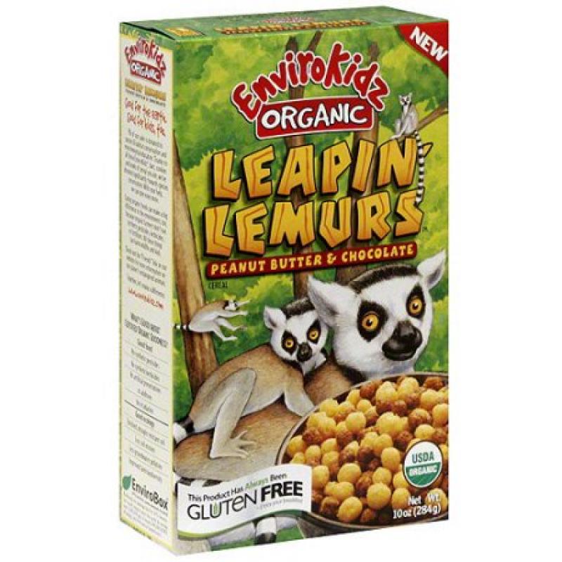 Envirokidz Organic Peanut Butter And Chocolate Cereal, 10 oz (Pack of 6)