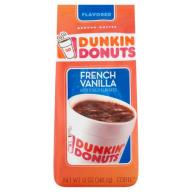 Dunkin&#039; Donuts French Vanilla Ground Coffee, 12 oz