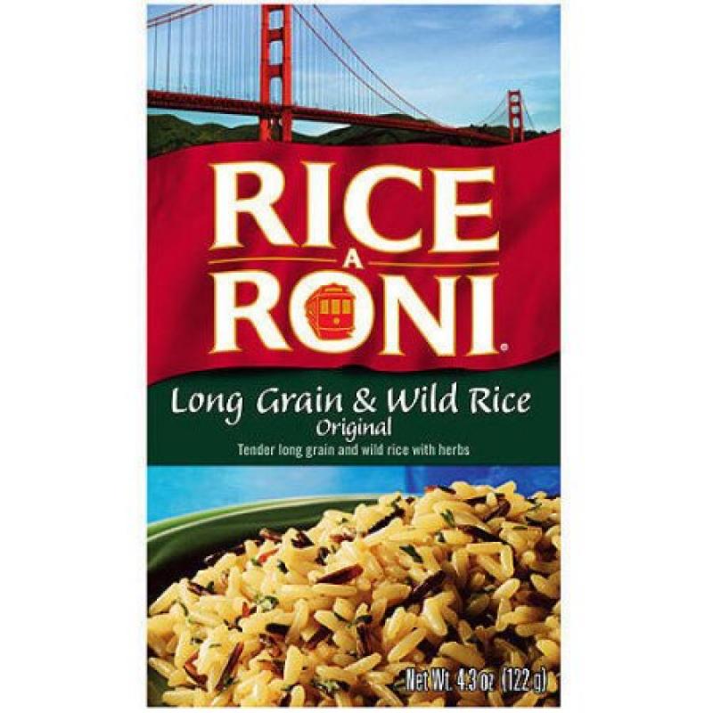 Rice-A-Roni® Long Grain & Wild Rice Rice Blend 4.3 oz. Box (12 Pack)