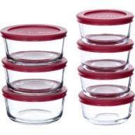 Anchor Hocking 14-Piece Food Storage VP with Red Lids