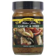 Walden Farms Calorie Free Pasta Sauce, Garlic & Herb, 12 Oz