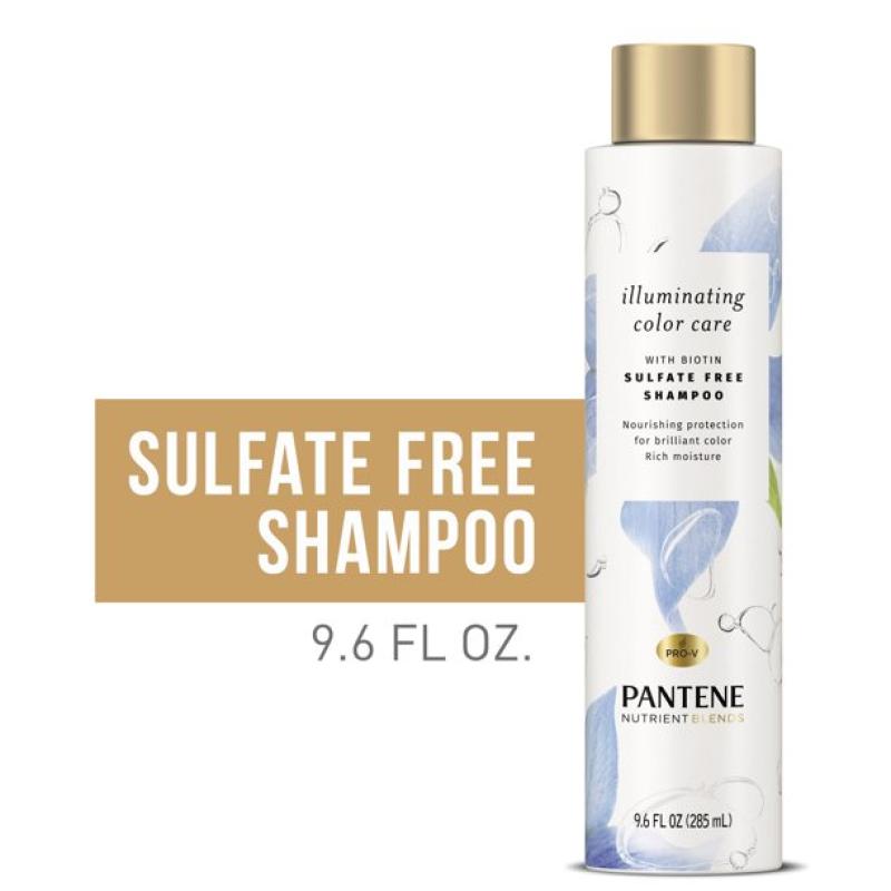 Pantene Nutrient Blends with Biotin Sulfate-Free Shampoo and Conditioner (17.9 fl. oz., 2 pk.)